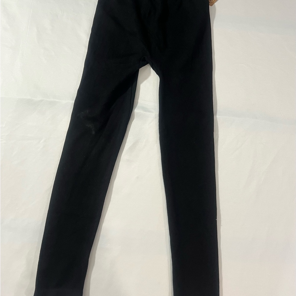 Black Leggings with Silver Detailing - Picture 4 of 6